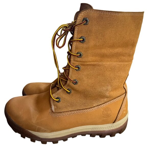 Timberland Women's Jayne Size 9.5M Brown Fold Down, Waterproof Boots - Picture 4 of 15
